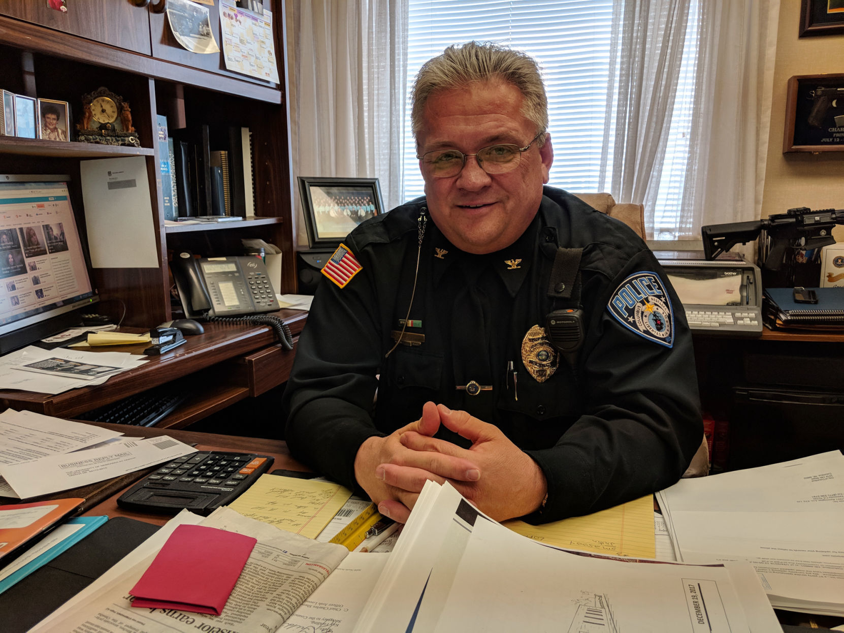 Columbus, Nebraska, Police Chief Charles Sherer